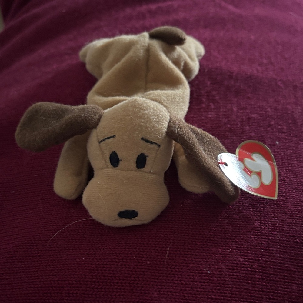 Brown Plush Dog Toy